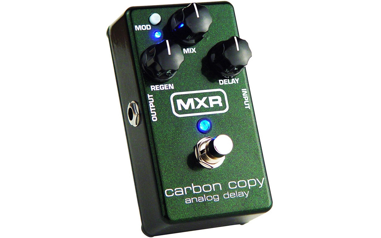 ギター MXR M169 Carbon Copy analog delay MXR M169 CARBON COPY - Pedalpedia - Pedais e Pedaleiras