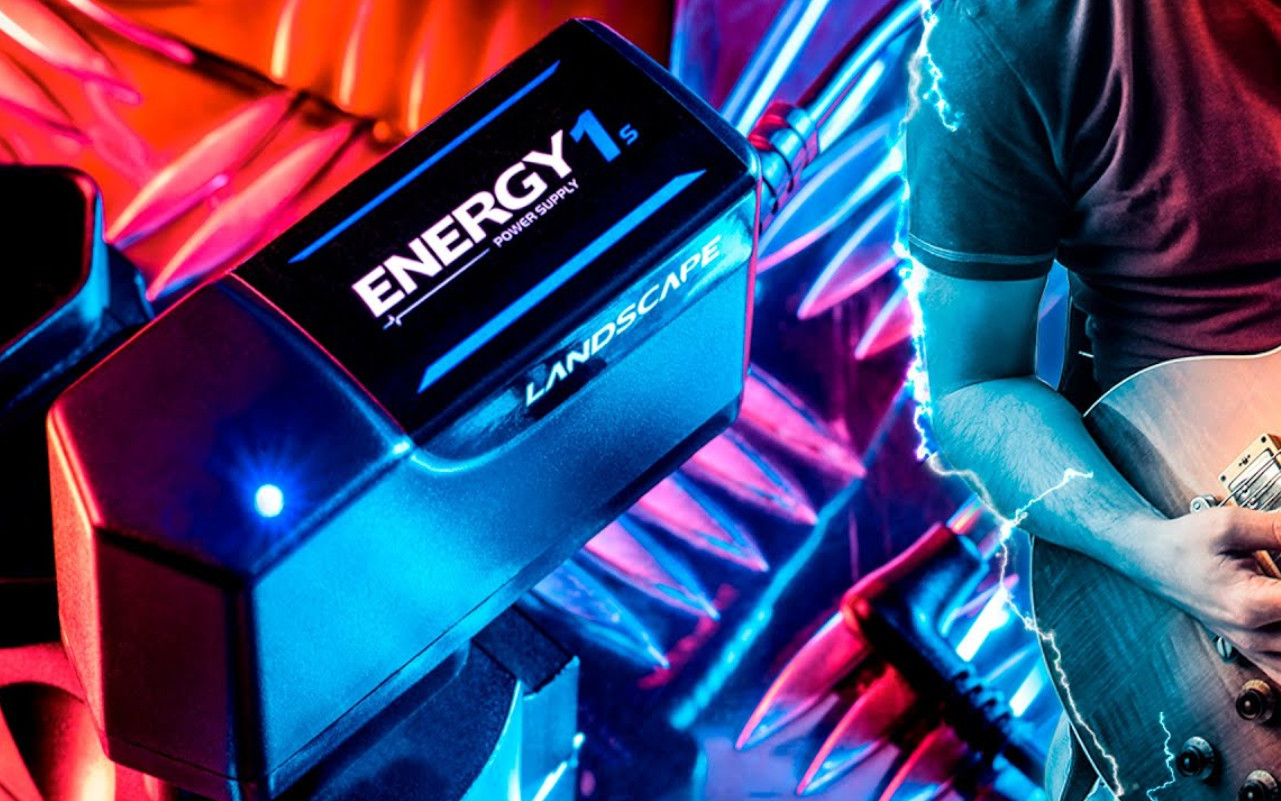 A imagem mostra uma fonte landscape energy 1s.