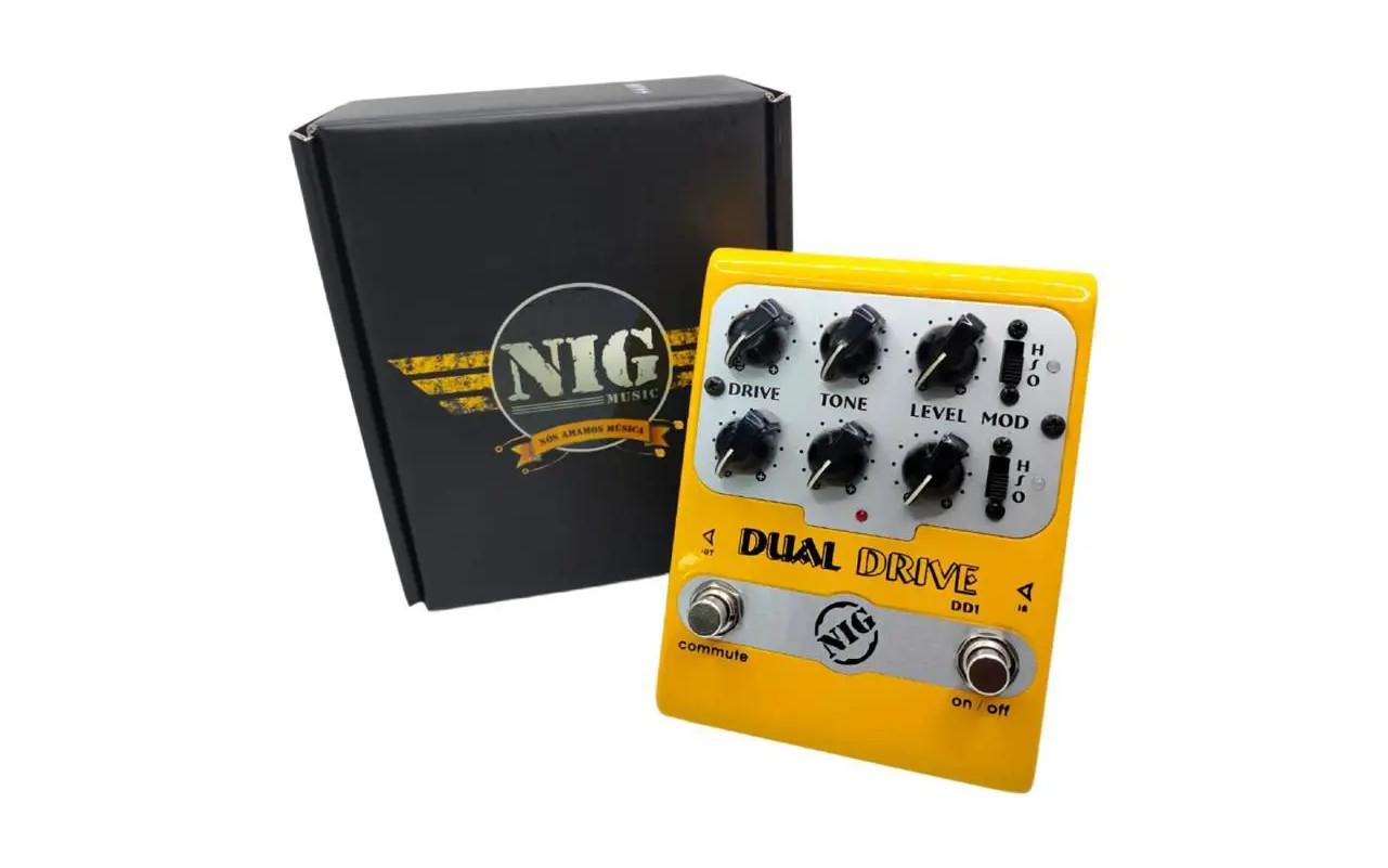 A imagem mostra um nig DD1 dual drive em um fundo branco